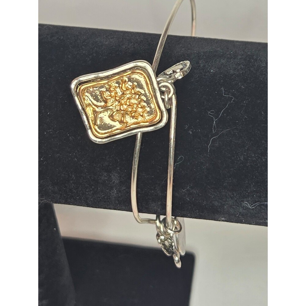 Silver Tone Charm Bracelet Live Laugh Love More Bird Heart